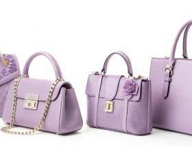5 sacs a main de couleur lavande
