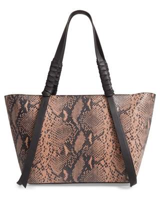 Sac Fourre-tout All Saints en peau de serpent