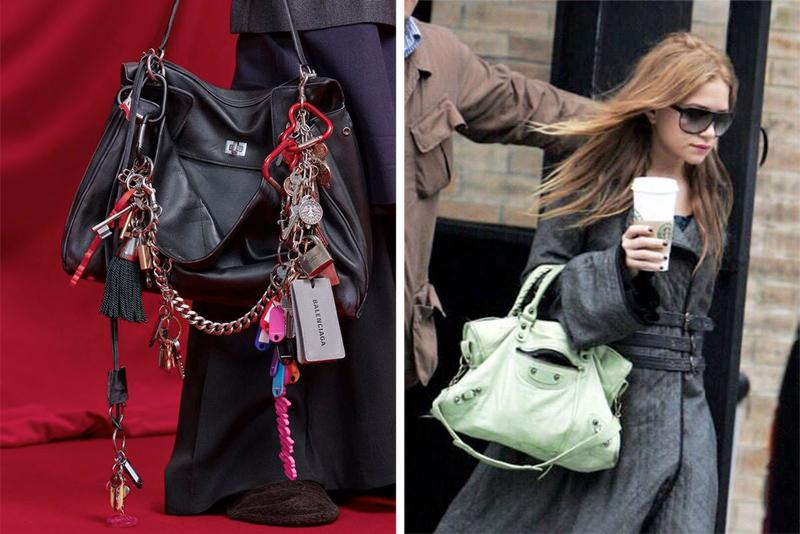 Balenciaga Moto bags remain the quintessential face of distressed-chic.