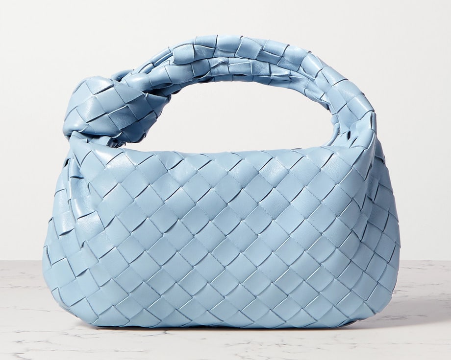 Bottega Veneta Jodie en bleu