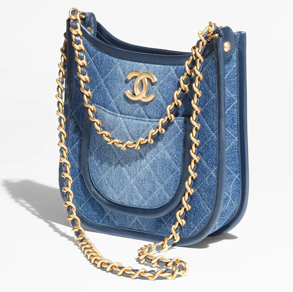 Chanel Denim Hobo