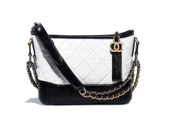 Sac à dos Gabrielle petit modèle en cuir noir - Chanel