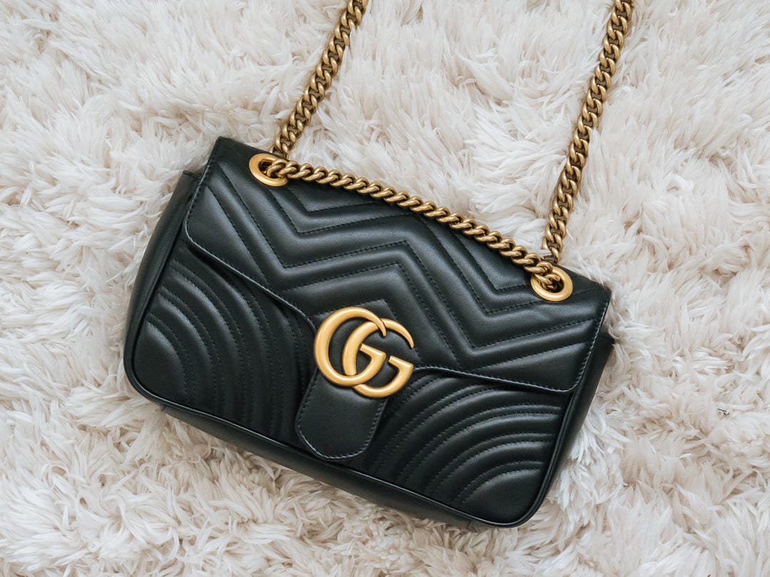 Quelle sac vendre ? Gucci Marmont à rabat à bandoulière