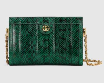 Sac Gucci Ophidia en peau de serpent