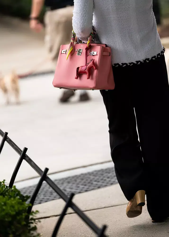 Hermes Birkin rose