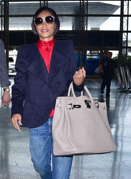 Jada Pinkett Smith Hermes Haut a Courroies