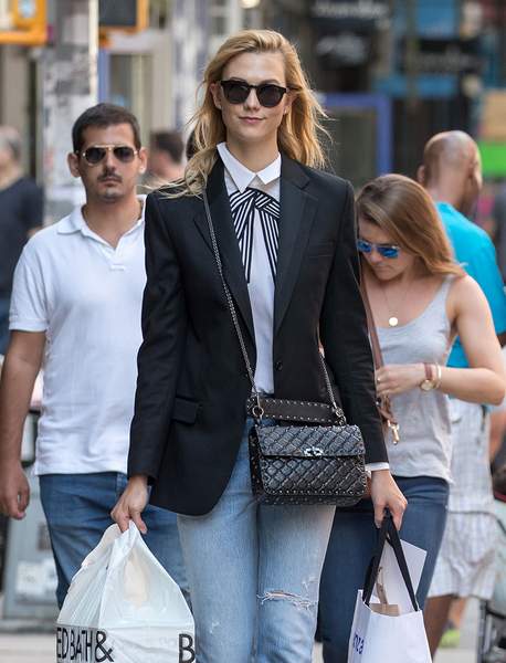 Karlie Kloss Valentino Rockstud Bag