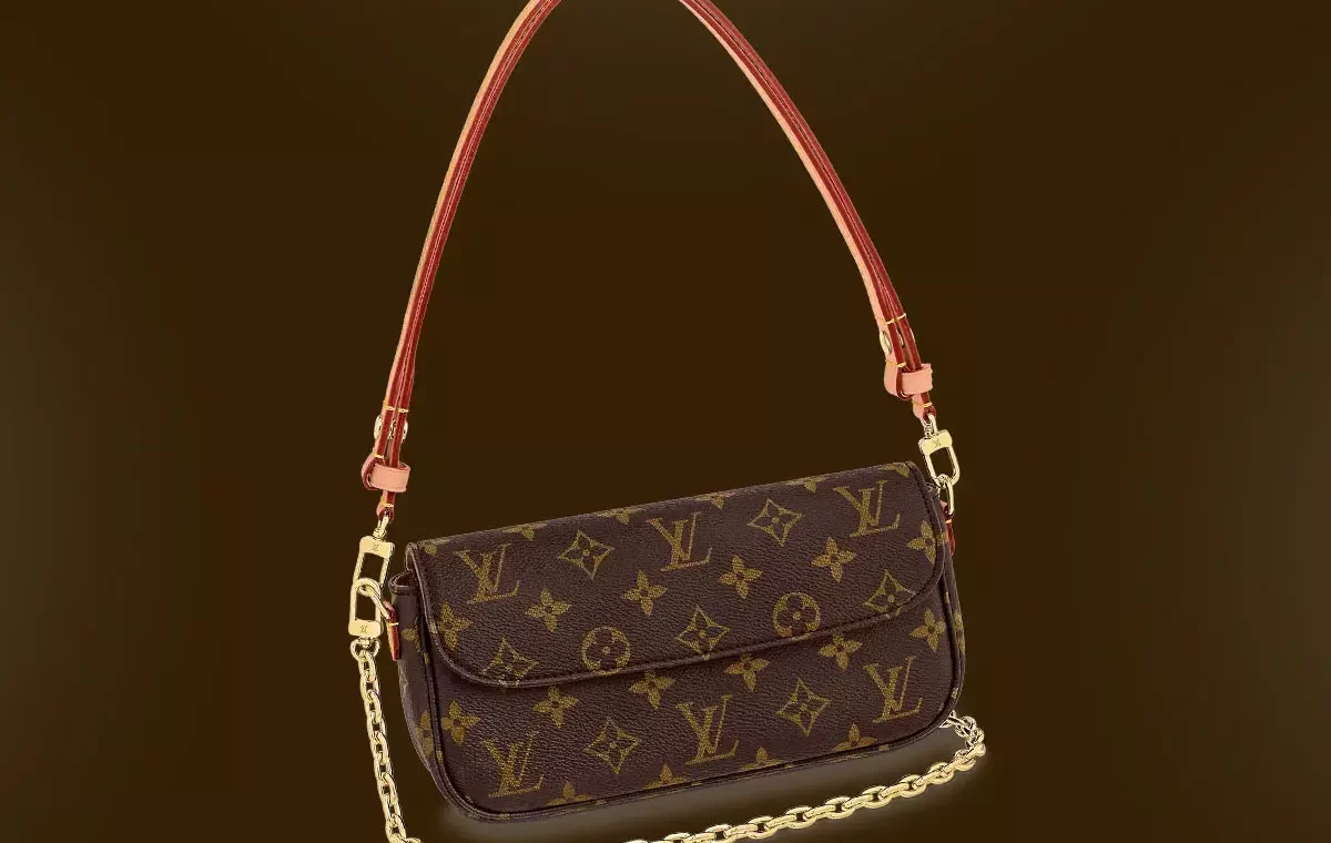 J'aime vraiment ce portefeuille Louis Vuitton Chaine Ivy Tendance Sac