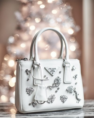 Sac Prada avec appliqués