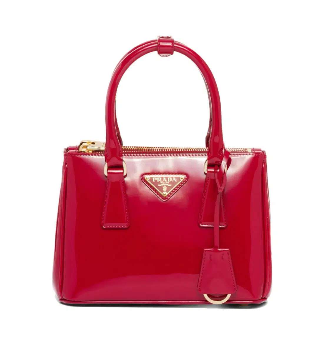 Prada Galleria patent cuir petit