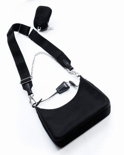 réédition du sac à bandoulière Prada 2005