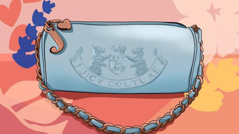 Le sac à main en éponge Juicy Couture : une ode à une icône de ma jeunesse
