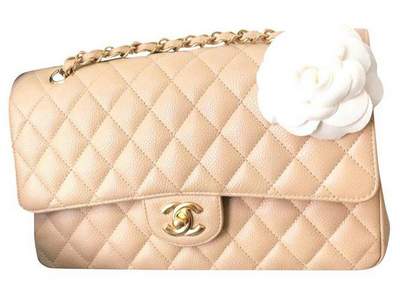 Chanel Classic Flap beige