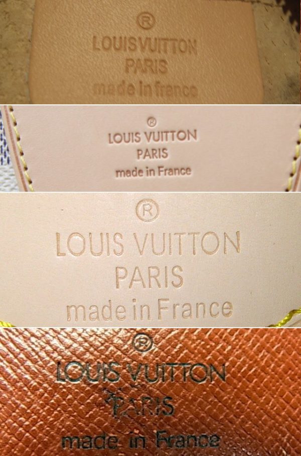 Guide pour authentifier les sacs louis Vuitton de base facile guide d'authentification faux estampage