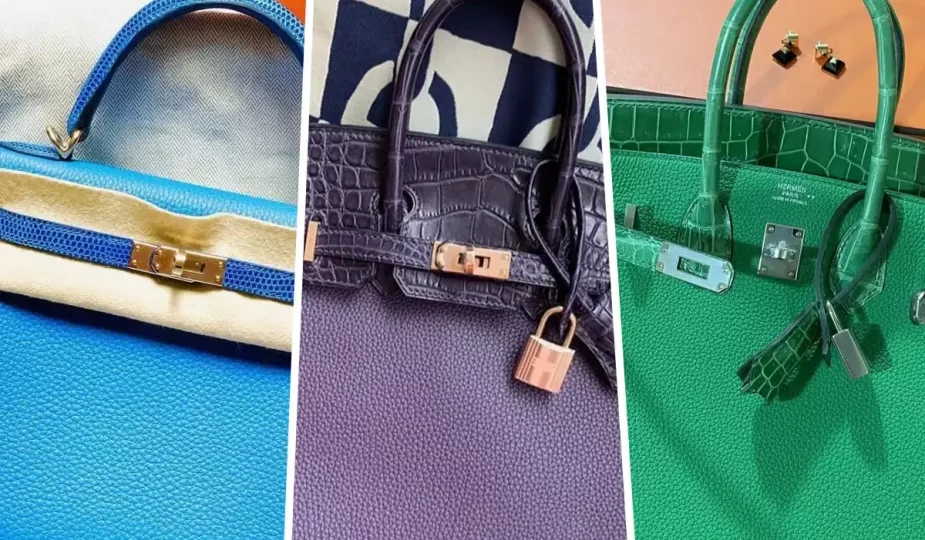 Les sacs Hermès "Touch" : La rencontre du cuir et de l'exotisme