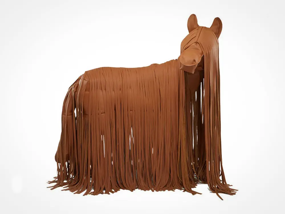 Hermes sculpture poney Marjolijn Mandersloot