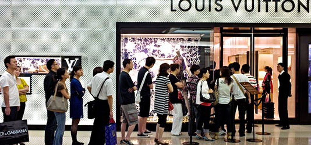 Boutique Louis Vuitton en Chine