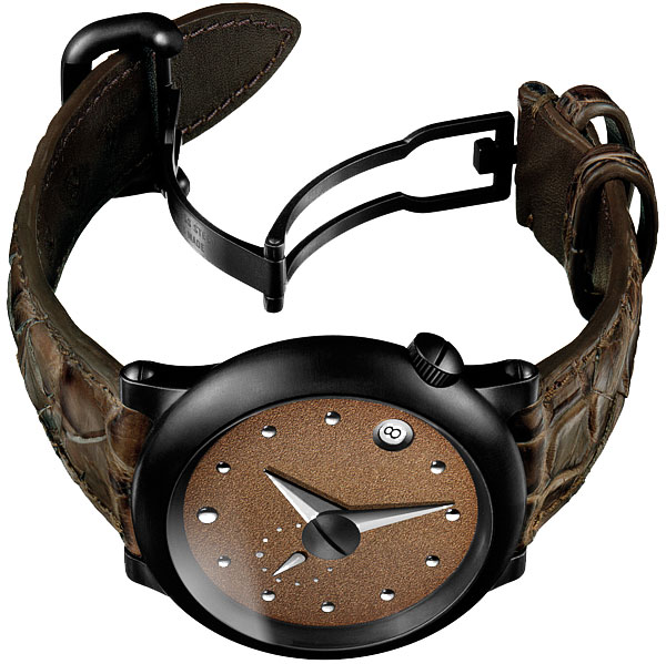 montre bottega veneta mixte bracelet cuir intrecciato