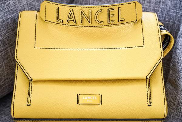 Sac à main Ninon de Lancel en jaune