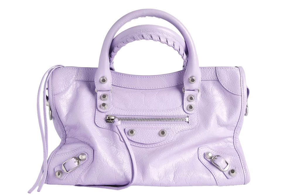 sac Balenciaga Le City Small lavande