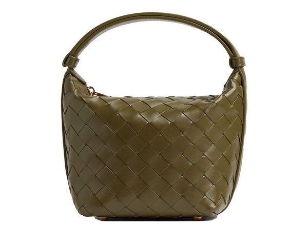 sac Bottega Veneta Candy Wallace vert olive