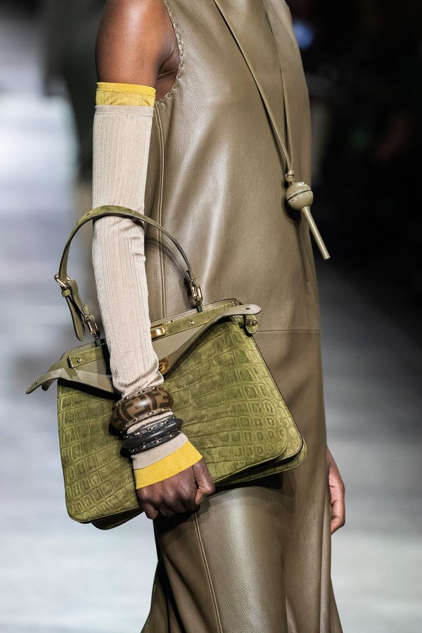 sac Fendi automne 2024 vert olive