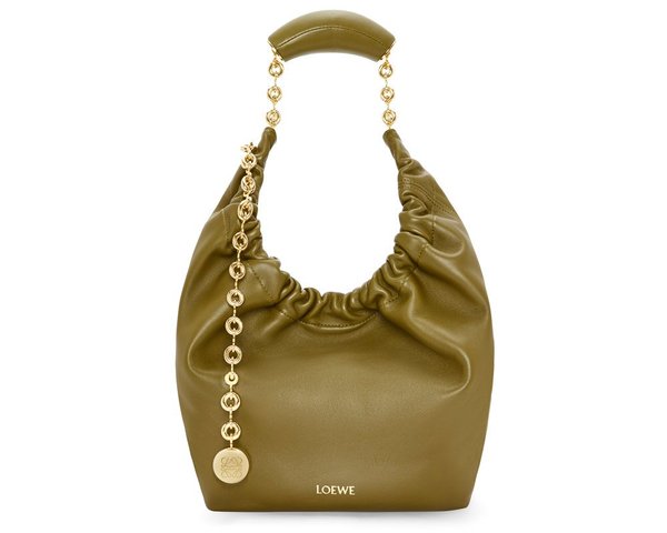 sac Loewe Squeeze Bag vert olive