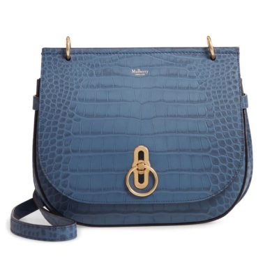 Sac en croco gaufré Mulberry Amberley