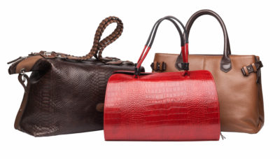 Sac à main de voyage sacs à main en cuir rouge, brun et feu
