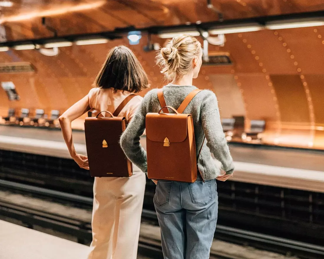 sac dos cuir femme pour travailler