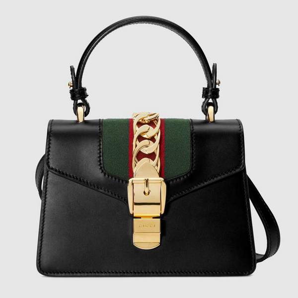 Gucci Sylvie Mini Sac en Cuir