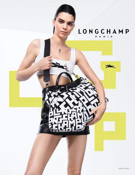 Le top model Kendall Jenner pour Longchamp