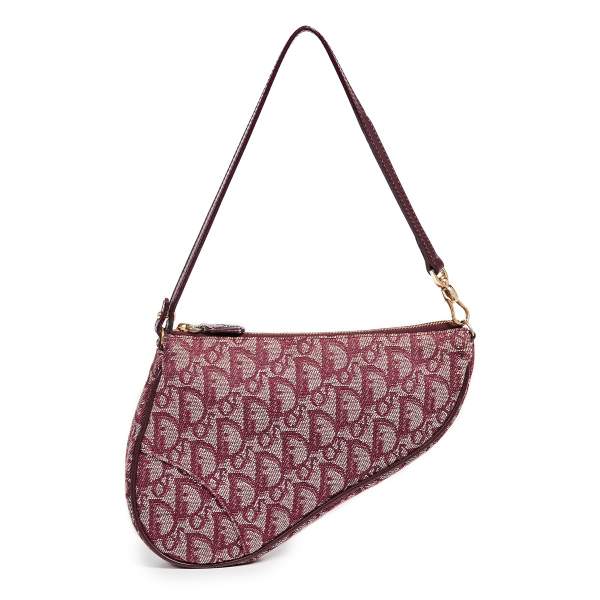 Sac selle Bordeaux Dior