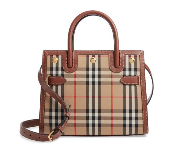 Sac à main Burberry à poignée supérieure