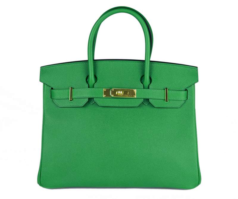 un Birkin 30 cm en bambou et cactus avec phw